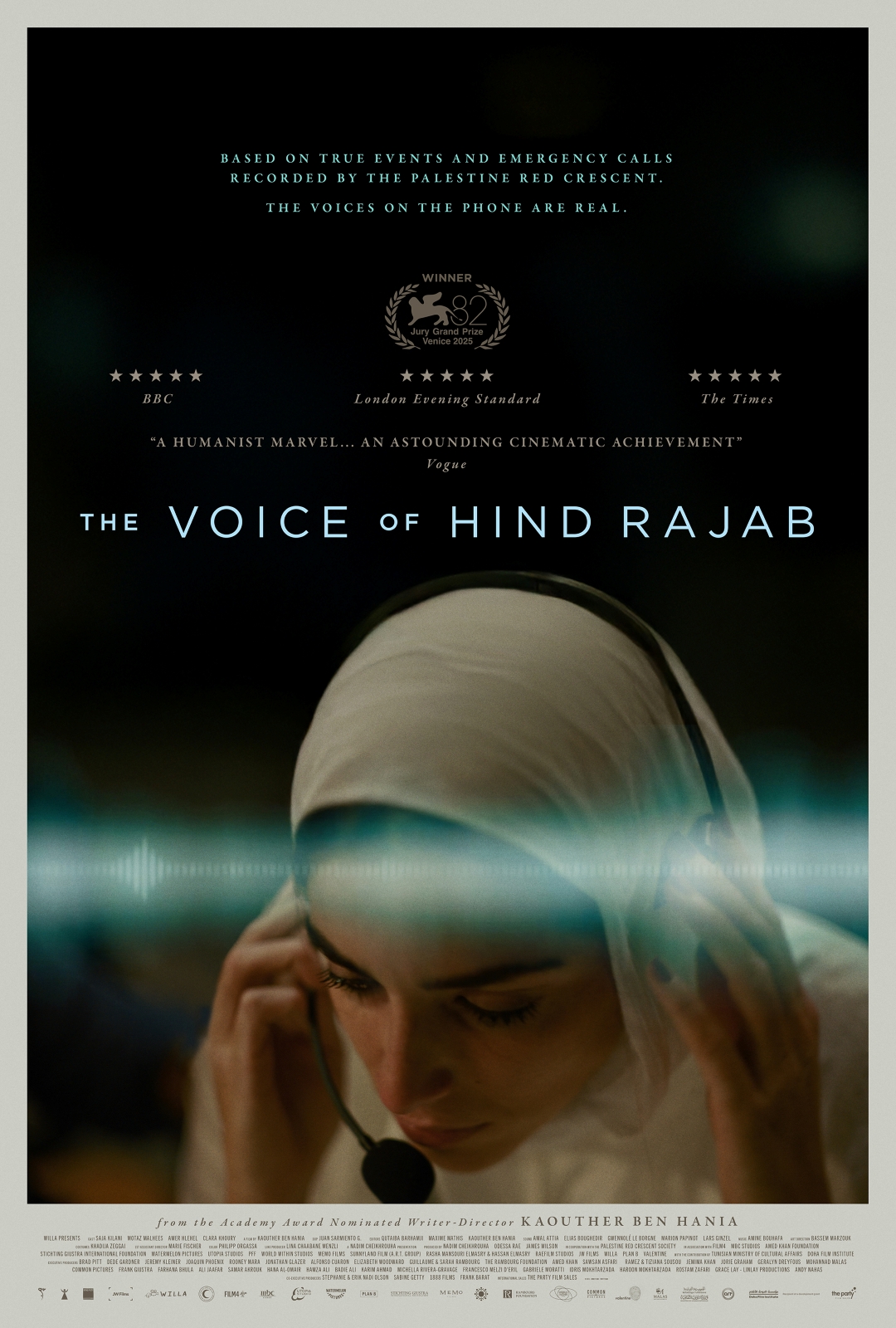 THE VOICE OF HIND RAJAB Poster