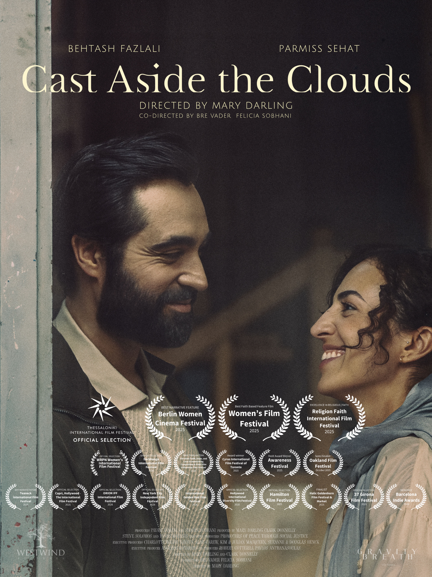 CAST ASIDE THE CLOUDS Poster