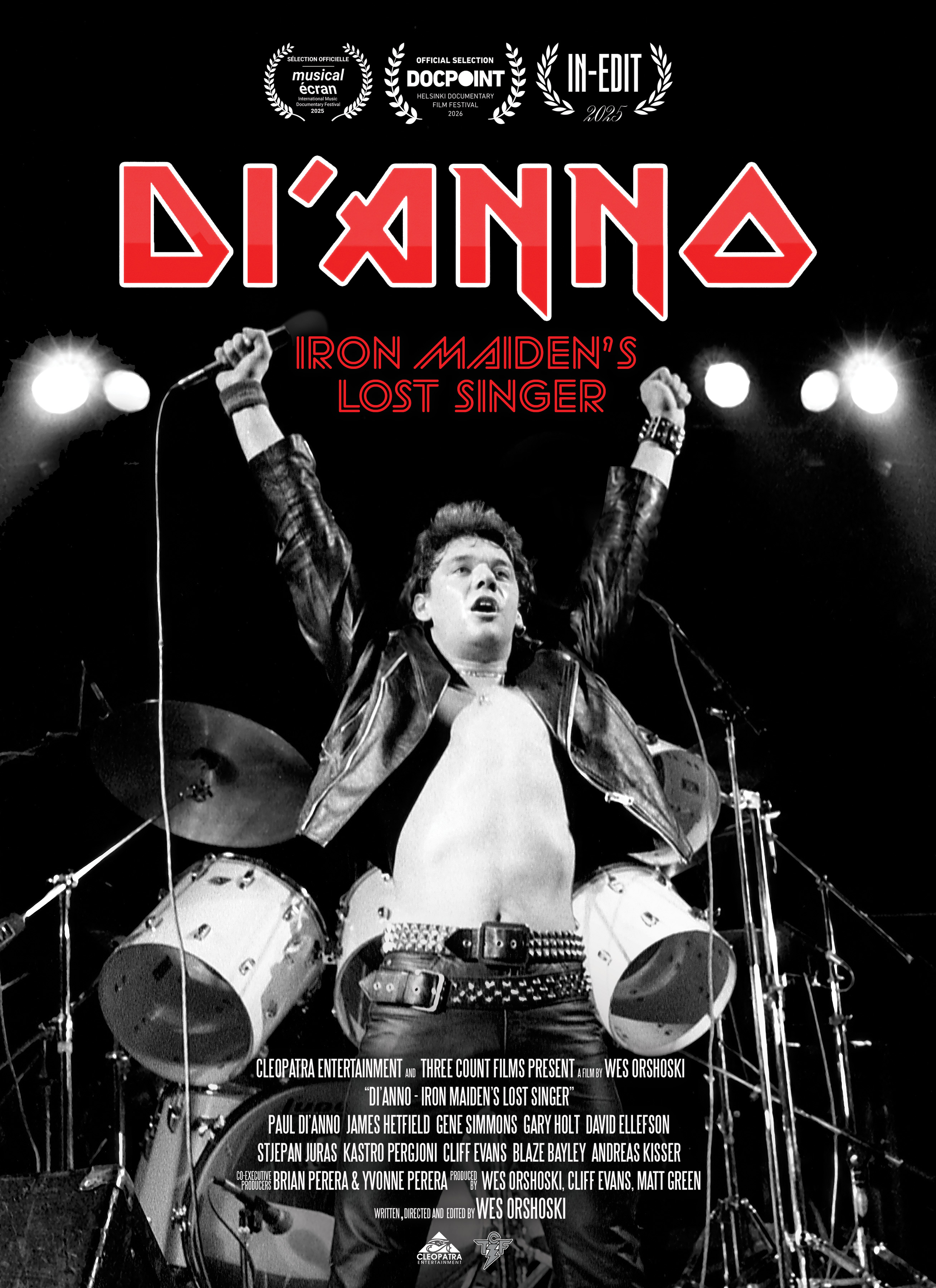 DI'ANNO: IRON MAIDEN'S LOST SINGER Poster
