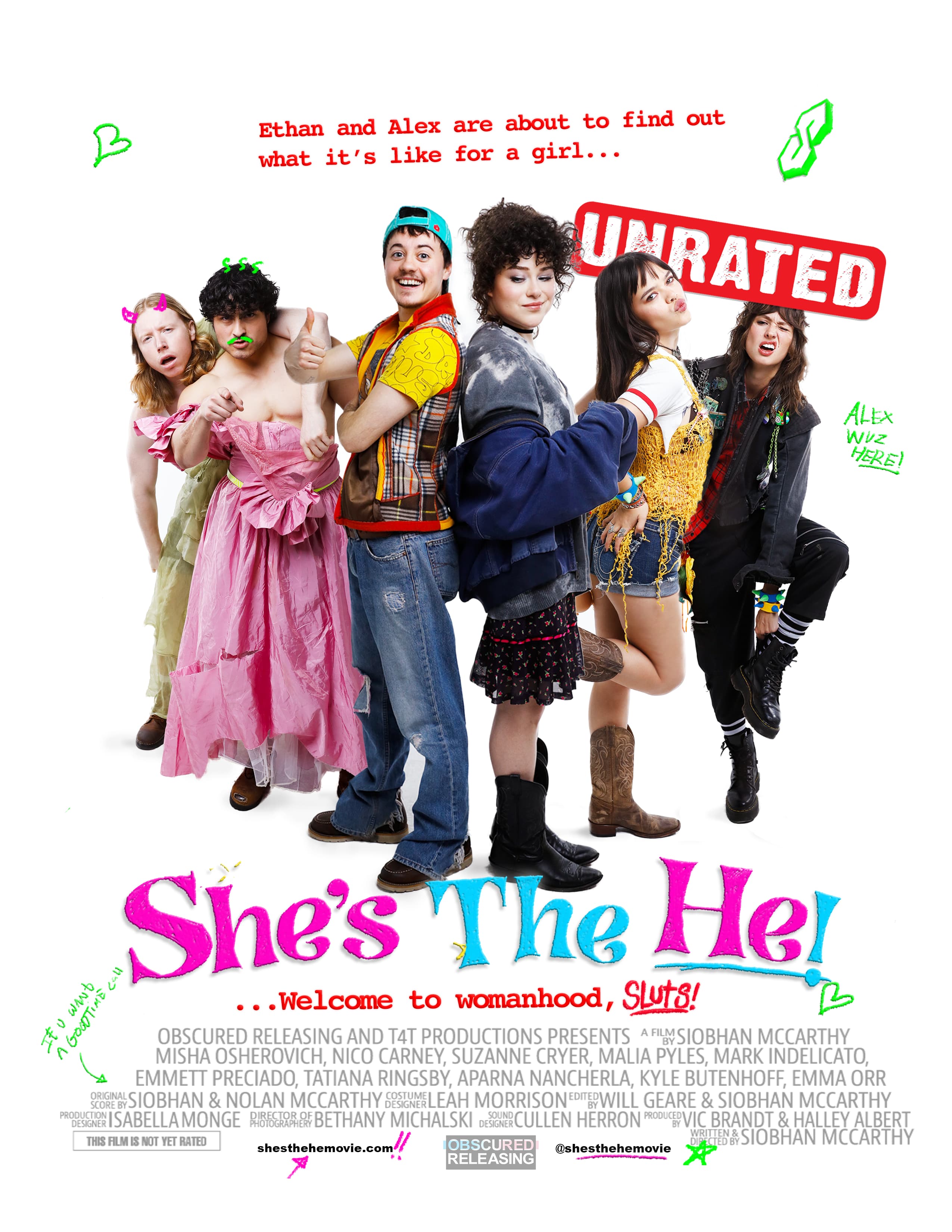 SHE'S THE HE! Poster