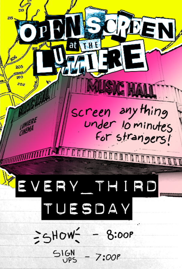 OPEN SCREEN Poster