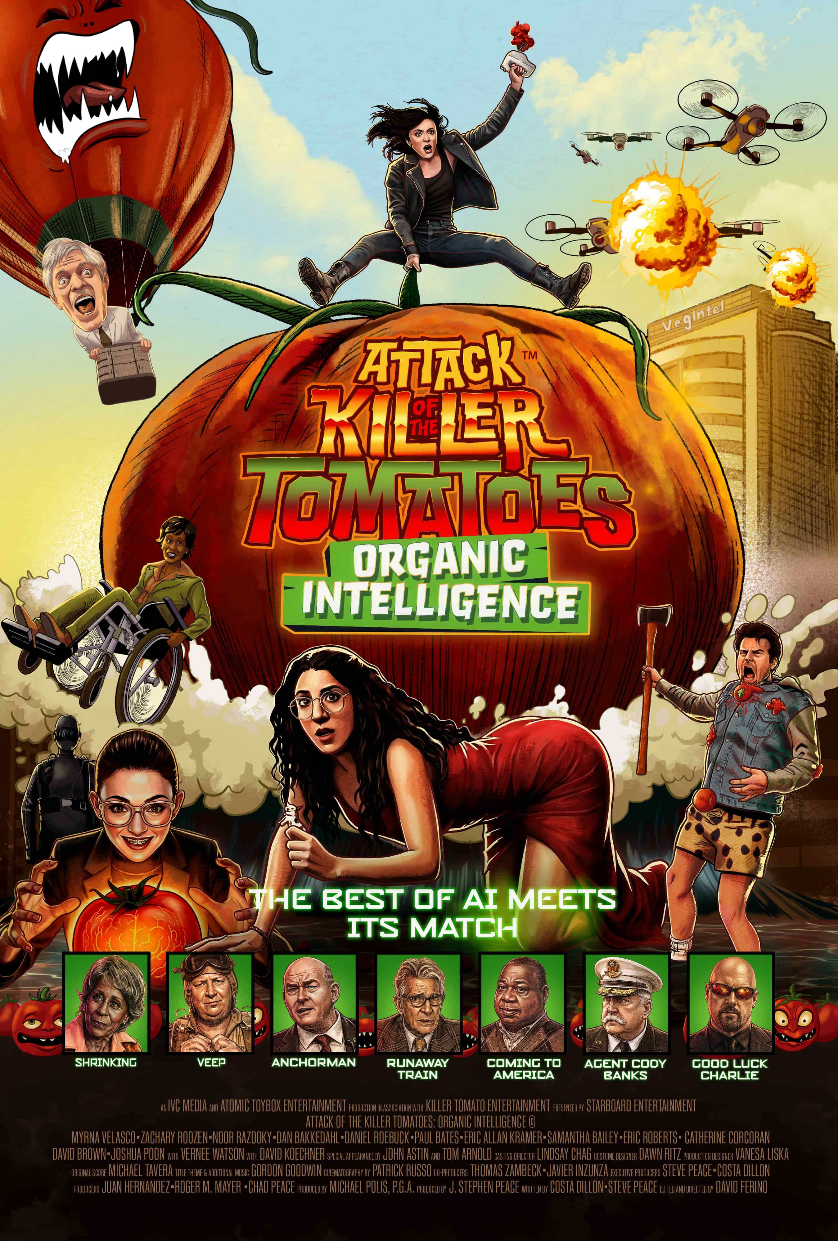 ATTACK OF THE KILLER TOMATOES: ORGANIC INTELLIGENCE Poster