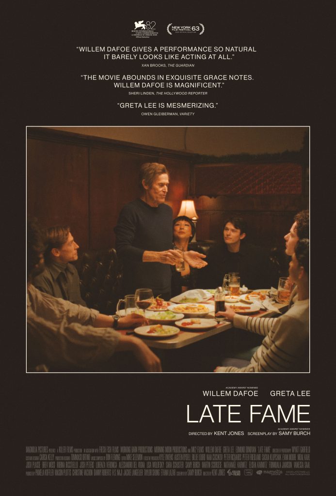 LATE FAME Poster