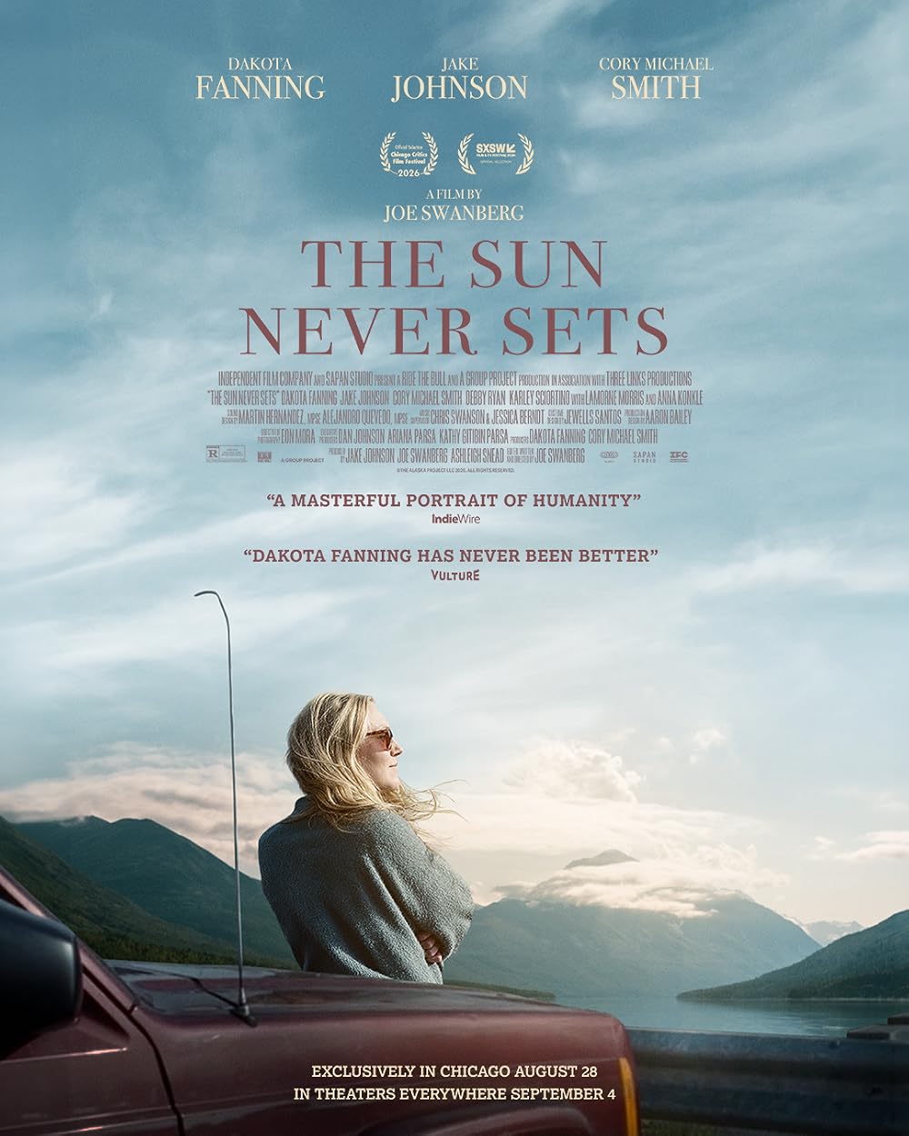 THE SUN NEVER SETS Poster