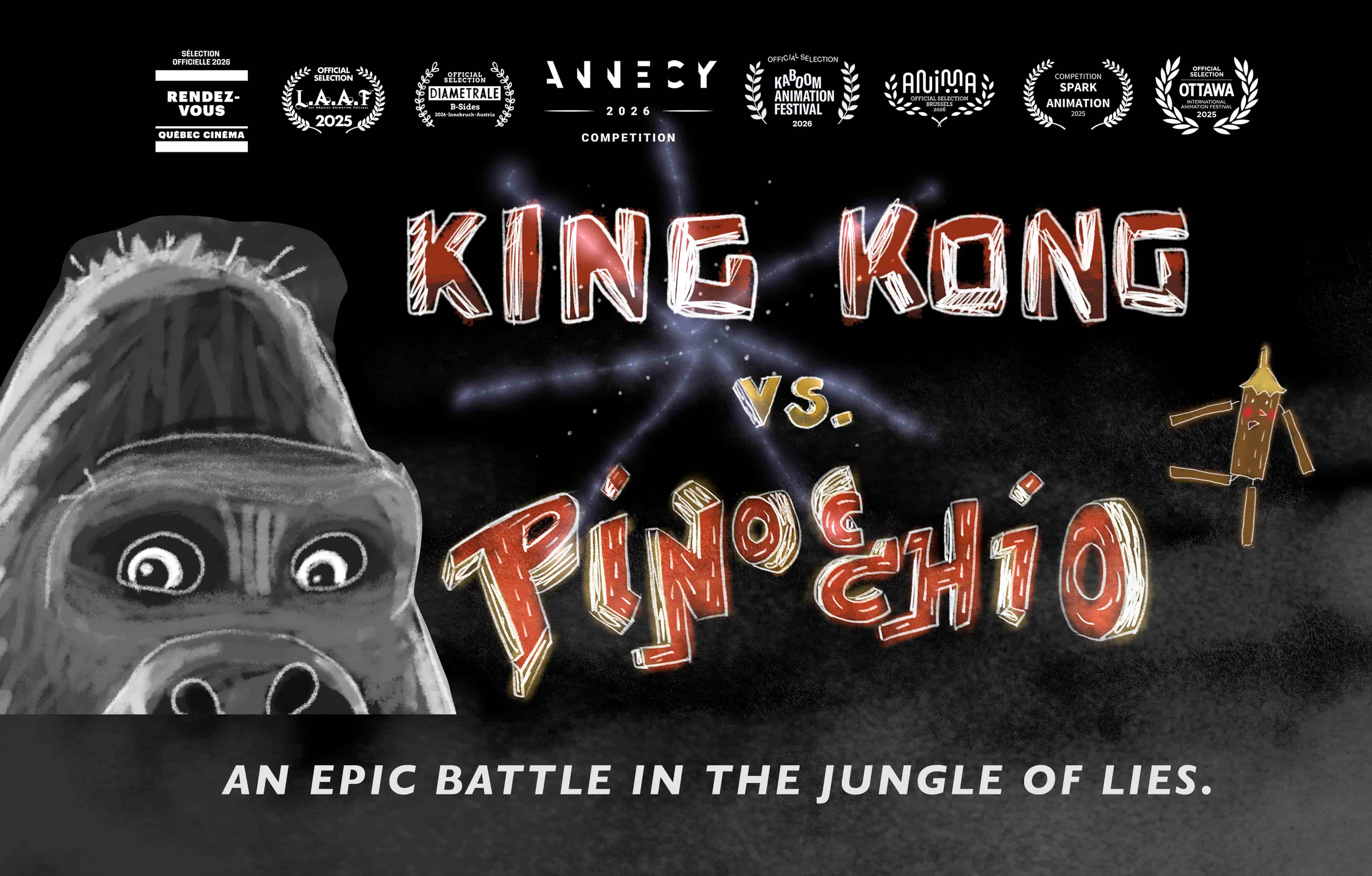 KING KONG VS. PINOCCHIO Poster