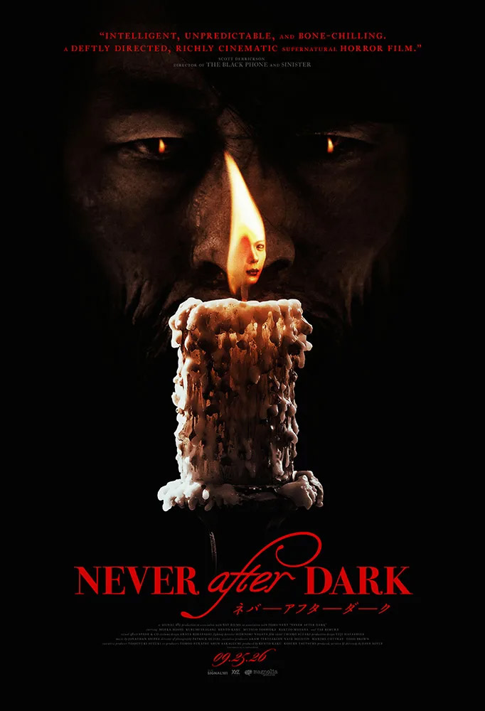 NEVER AFTER DARK Poster