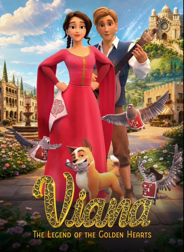 VIANA: THE LEGEND OF THE GOLDEN HEARTS Poster